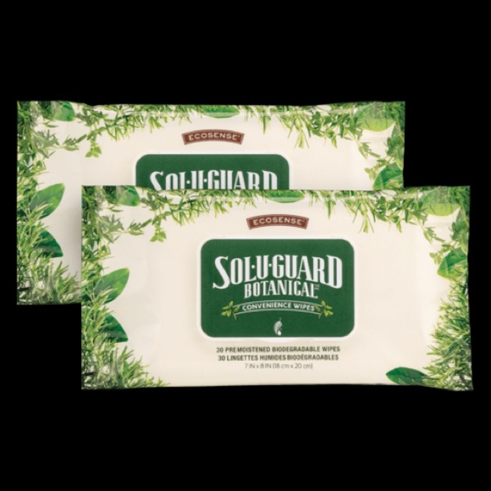 Sol-U-Guard Botanical Wipes 2-Pack